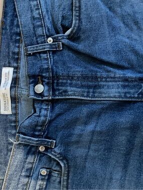 Signature Men’s Straight Jeans in Dark Blue Denim